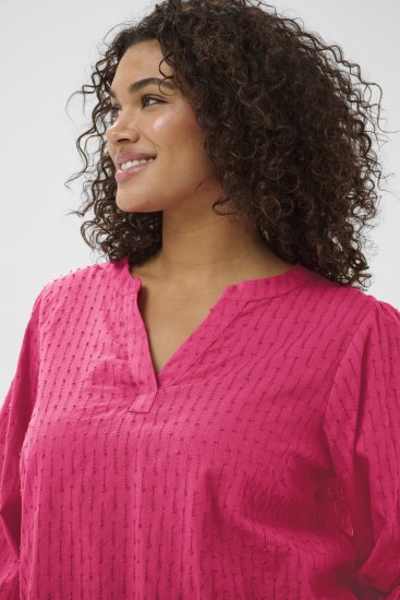 Kaffe Curve Thea Blouse Beetroot Purple - Blouses - 