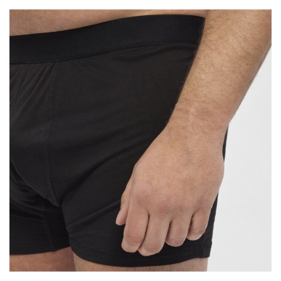 North Latitude Bamboo 2-Pack Trunks Black - Boxershorts - Grote Maten Boxershorts Heren