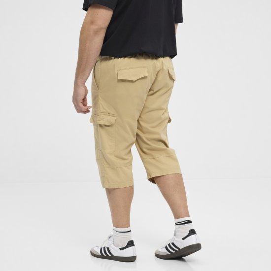 North Latitude 51136 Capri Shorts Beige - Shorts - Grote Maten Korte Broeken Heren