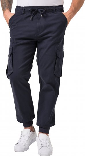JP1880 Stretchy FLEXNAMIC Cargo Pants Navy - Cargobroeken - Cargobroeken heren grote maten