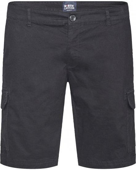 North Latitude 61148 Cargo Shorts Zwart - Shorts - Grote Maten Korte Broeken Heren