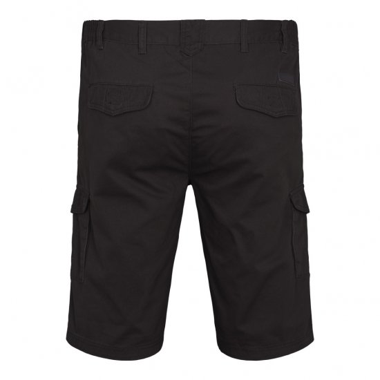 North Latitude Cargo Shorts Black - Shorts - Grote Maten Korte Broeken Heren