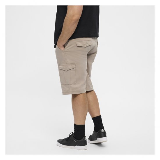 North Latitude Cargo Shorts Sand - Shorts - Grote Maten Korte Broeken Heren