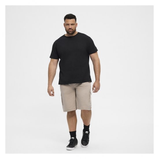 North Latitude Cargo Shorts Sand - Shorts - Grote Maten Korte Broeken Heren