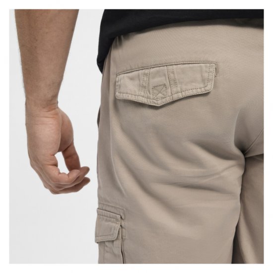 North Latitude Cargo Shorts Sand - Shorts - Grote Maten Korte Broeken Heren