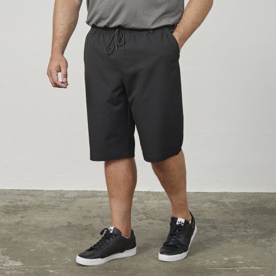 North Latitude 61146 Klassieke Comfort Fit Shorts Zwart - Joggingbroeken & shorts - Joggingbroeken & Shorts Heren Grote Maten