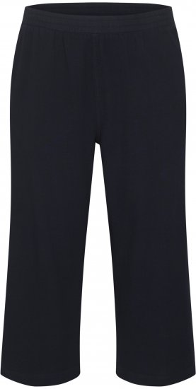 Kaffe Curve Nana Culotte broek Midnight marine - Jeans & Broeken in Grote Maten – Plus Size - 
