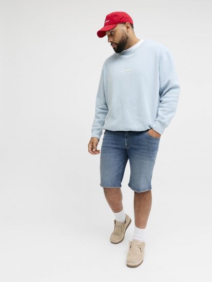 Jack & Jones Rick Original Regular Fit Shorts Blue - Shorts - Grote Maten Korte Broeken Heren