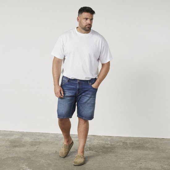 North Latitude 61156 Ringo Denim Shorts Denim - Shorts - Grote Maten Korte Broeken Heren