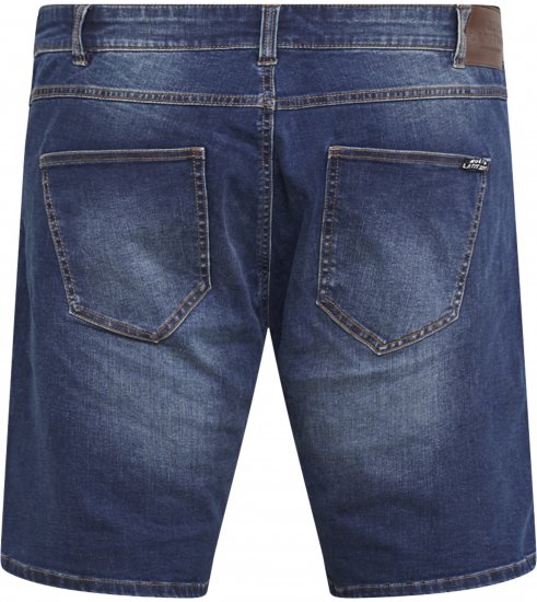 North Latitude 61156 Ringo Denim Shorts Denim - Shorts - Grote Maten Korte Broeken Heren