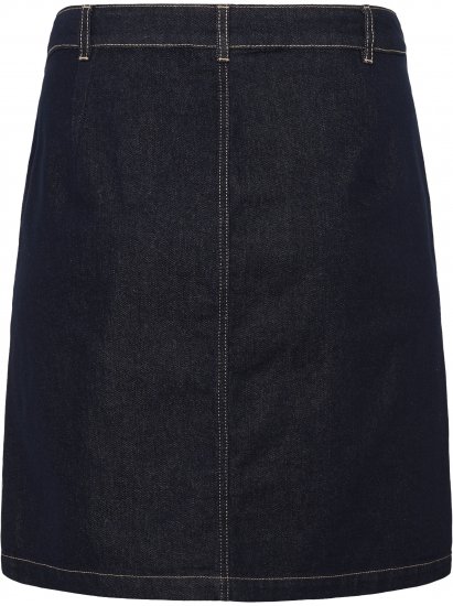 Kaffe Curve Roria Denim Skirt Dark Blue - Rokken - 