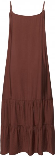 Kaffe Curve Emilia Dress Henna Brown - Maxi jurken - 