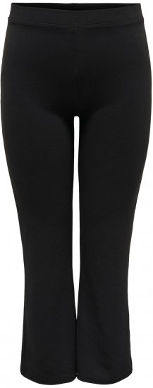 Only Carmakoma Pever Flared Pants Black - Broeken - 
