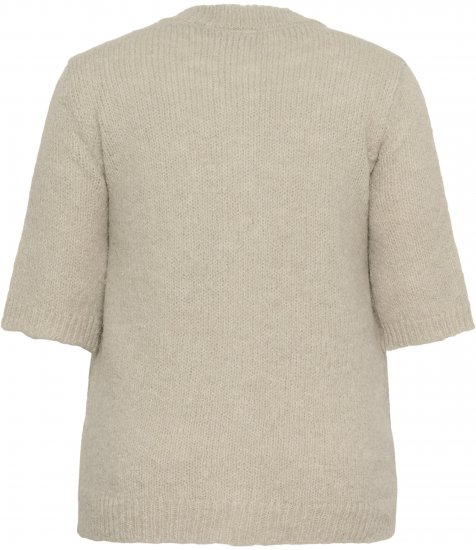 Kaffe Curve Emilia Cardigan Feather Grey Melange - Vesten - 