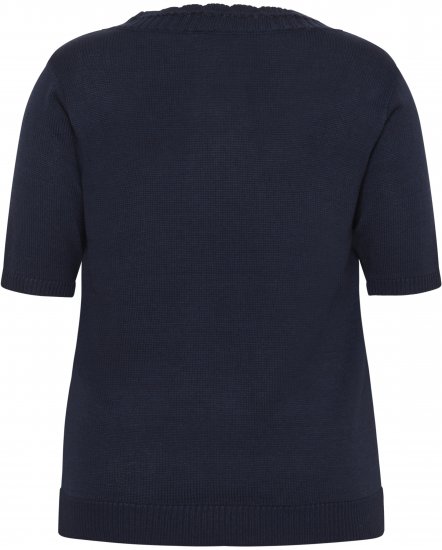 Kaffe Curve Leani Knitted Pullover Midnight Marine - Gebreide truien - 