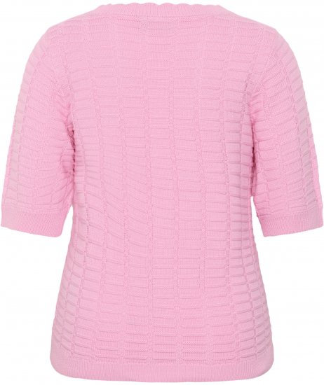 Kaffe Curve Lotia Pullover Pink Frosting - Gebreide truien - 