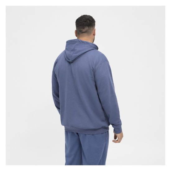 North Latitude Cardigan Hoodie Blue - Sweaters & hoodies - Sweaters & Hoodies Grote Maten Heren
