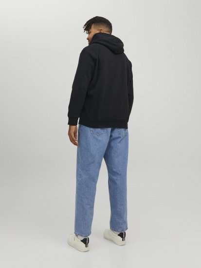 Jack & Jones Hunt Hoodie Black - Sweaters & hoodies - Sweaters & Hoodies Grote Maten Heren