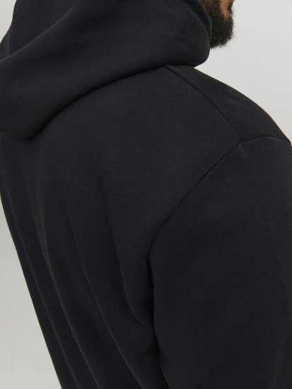 Jack & Jones Hunt Hoodie Black - Sweaters & hoodies - Sweaters & Hoodies Grote Maten Heren