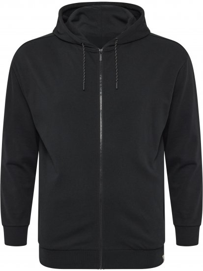 North Latitude Full Zip Hoodie Black - Sweaters & hoodies - Sweaters & Hoodies Grote Maten Heren