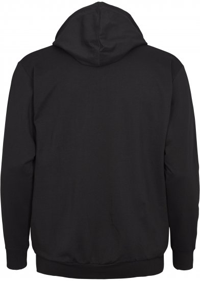North Latitude Cardigan Hoodie Black - Sweaters & hoodies - Sweaters & Hoodies Grote Maten Heren