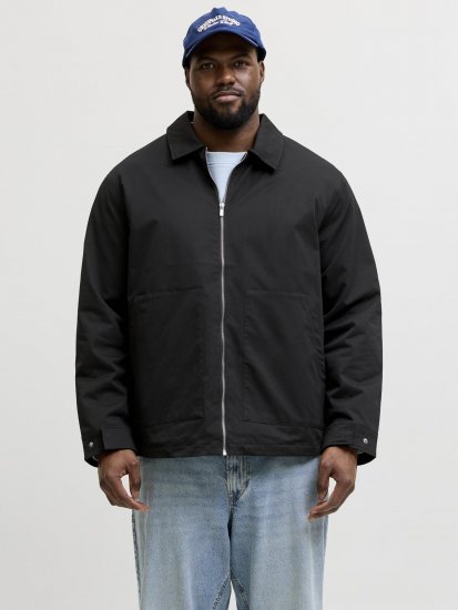 Jack & Jones Winson Worker Jacket Black - Jassen - Grote Maten Herenjassen