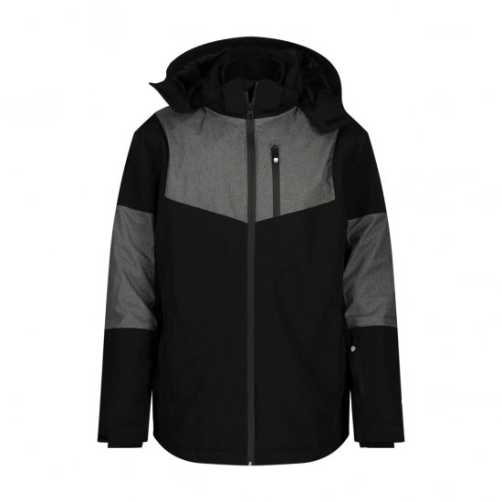 Jay-Pi Ski Jacket Functional Waterproof Windproof Black - Jassen - Grote Maten Herenjassen