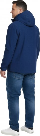 Dobsom Minnesota Wind- en Waterdichte Jas Blauw - Sportkleding & outdoor - Grote Maten Sportkleding Heren