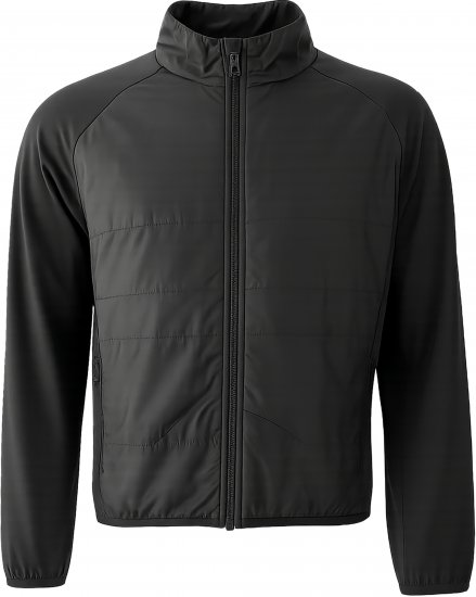 Dobsom Hybrid Jas Zwart - Sportkleding & outdoor - Grote Maten Sportkleding Heren