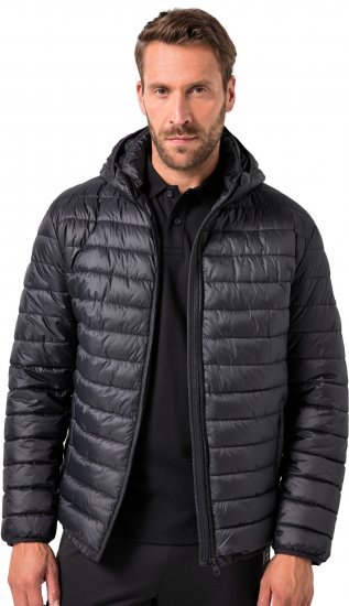 Jay-Pi Jacket Lightly Quilted Warm Black - Jassen - Grote Maten Herenjassen