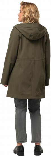 Ulla Popken Triple Function Softshell Jacket Loden Green - Jassen - 