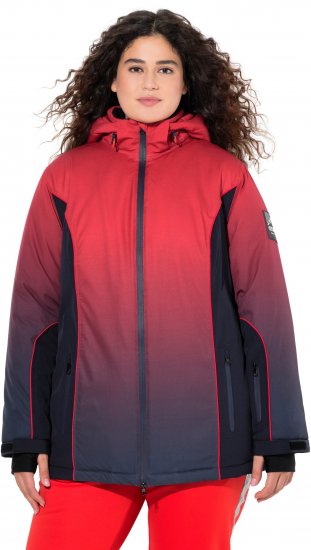 Ulla Popken Gradient Triple-Function Performance Ski Jacket Navy - Jassen - 