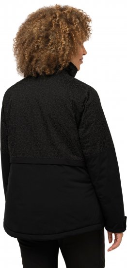 Ulla Popken HYPRAR Waterproof Running Jacket Black - Jassen - 