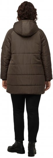 Ulla Popken HYPRAR Water Repellent Fully Lined Jacket Mocha - Jassen - 