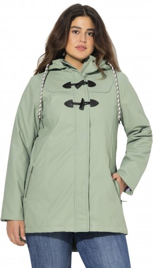 Ulla Popken HYPRAR Rain Jacket Mint Green - Jassen - 