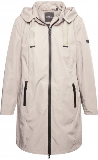 Ulla Popken HYPRAR Waterproof Jacket Medium Grey - Jassen - 
