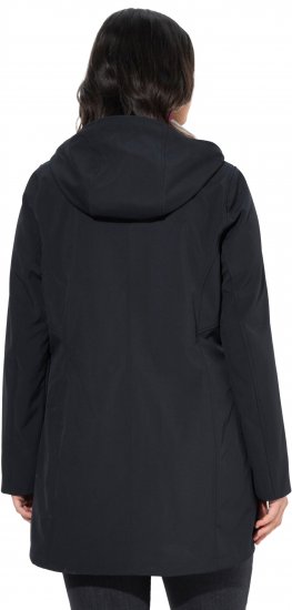 Ulla Popken HYPRAR Water-Repellent Softshell Jacket Black - Jassen - 