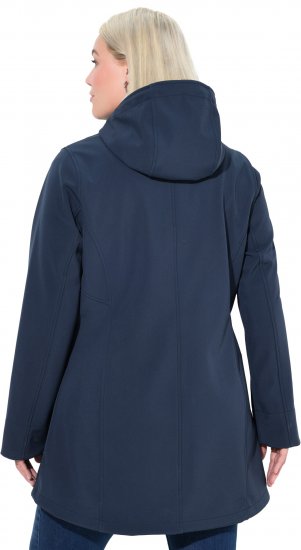 Ulla Popken HYPRAR Water-Repellent Softshell Jacket Navy - Jassen - 