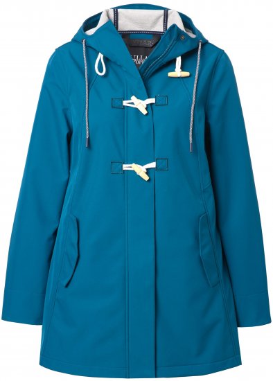 Ulla Popken HYPRAR Water-Repellent Softshell Jacket Teal - Jassen - 