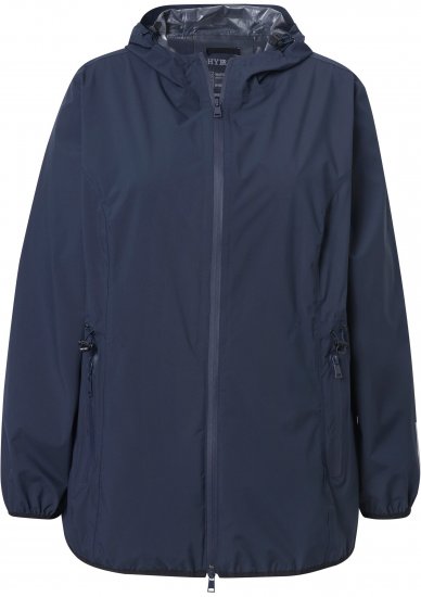 Ulla Popken Lightweight Rain Jacket Navy - Jassen - 