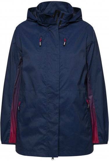 Ulla Popken 2-in-1 Functional Jacket Navy - Jassen - 
