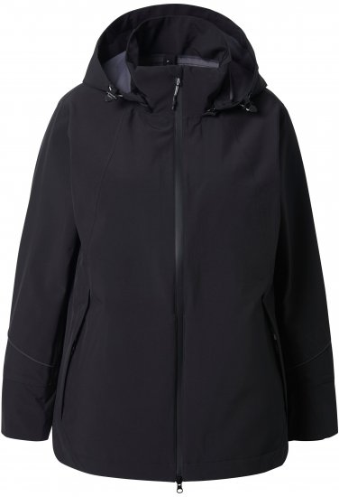 Ulla Popken Triple Function Performance Jacket Black - Jassen - 