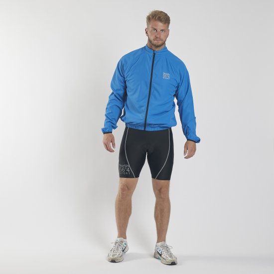 North Latitude Sport Wind Jacket Cobolt Blue TALL - Sportkleding & outdoor - Grote Maten Sportkleding Heren