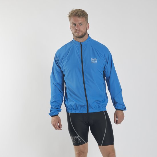 North Latitude Sport Wind Jacket Cobolt Blue TALL - Sportkleding & outdoor - Grote Maten Sportkleding Heren