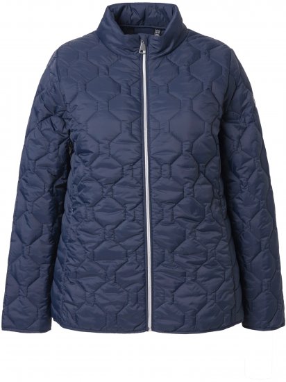 Ulla Popken HYPRAR Lightweight Quilted Water-Repellent Jacket Navy - Jassen - 