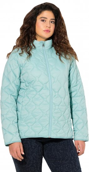 Ulla Popken HYPRAR Lightweight Quilted Water-Repellent Jacket Ice Blue - Jassen - 