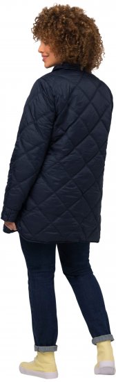Ulla Popken Quilted Jacket Navy - Jassen - 