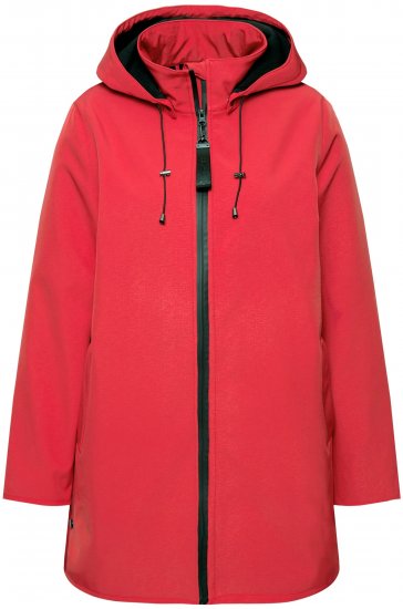 Ulla Popken HYPRAR Softshell Fleece-Lined Jacket Salsa Red - Jassen - 