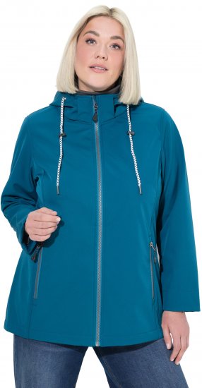 Ulla Popken HYPRAR Triple Function Softshell Jacket Teal - Jassen - 
