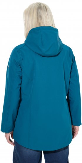 Ulla Popken HYPRAR Triple Function Softshell Jacket Teal - Jassen - 